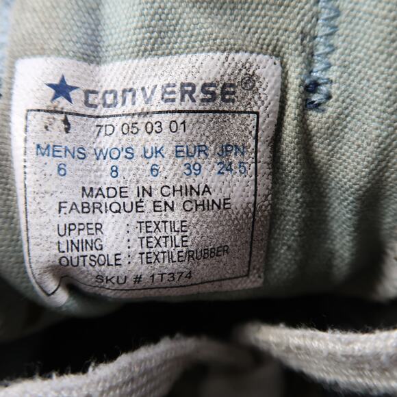 Converse Shoes Womens 8 Sneaker Chuck Taylor All Star Casual Lace Up Low Trainer - Picture 13 of 13